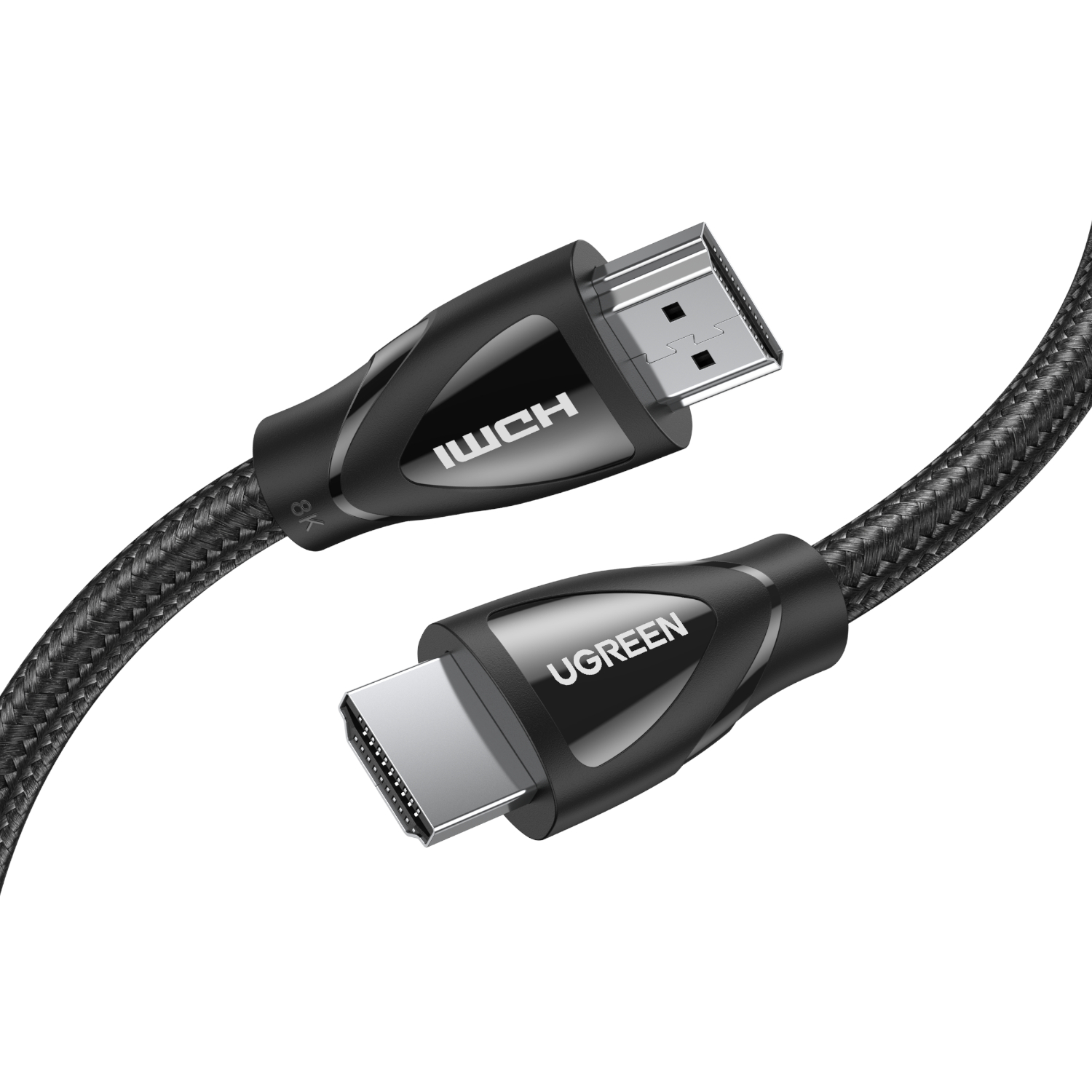 UGreen HDMI 2.1 Male to Male Cable 2M (8K@60Hz,4K@120Hz) – Black - Image 3