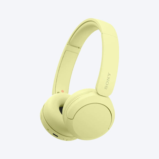 Sony WH-CH520 Wireless Headphones - Yellow