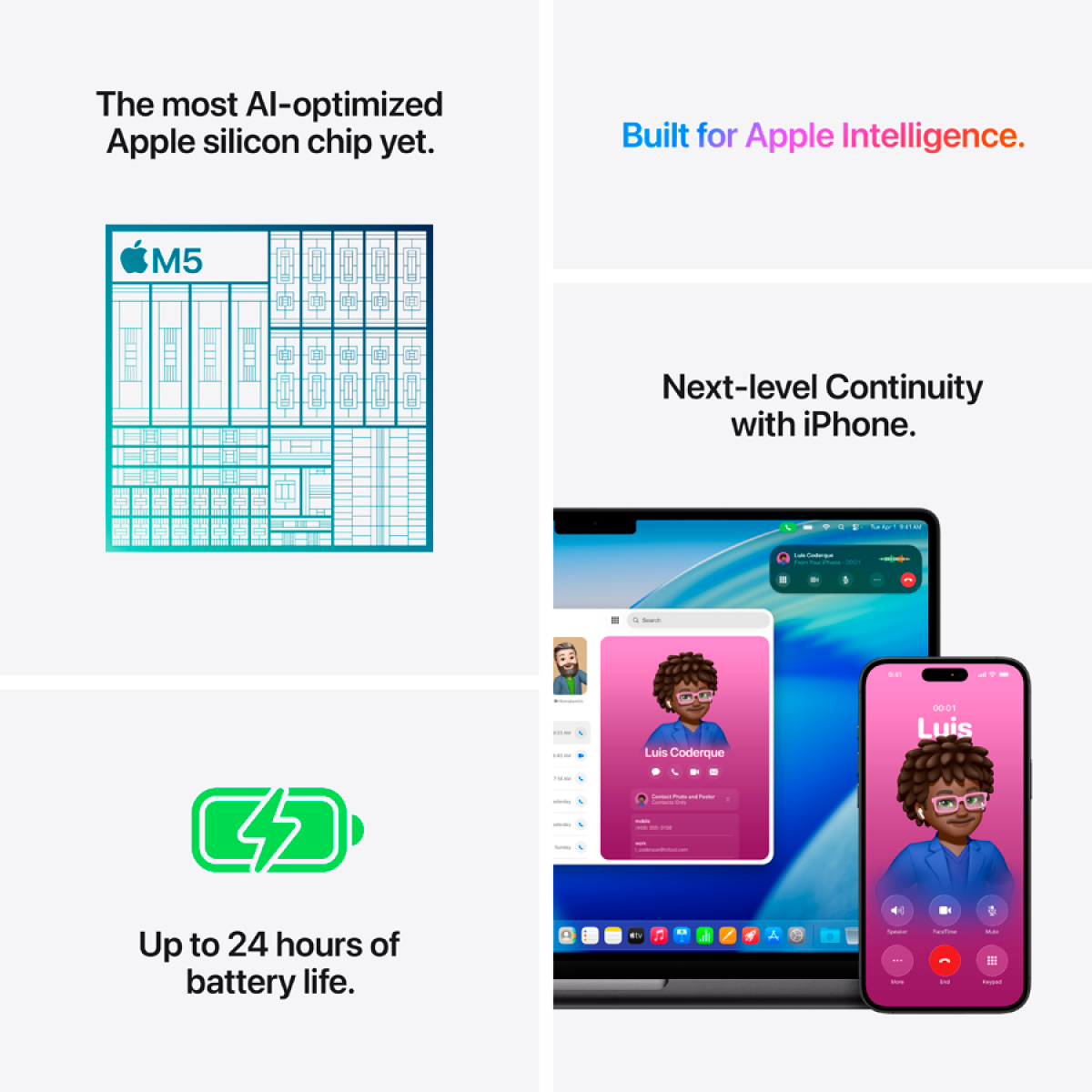 14-inch MacBook Pro M5 10-core CPU and 10-core GPU, 24GB, 1TB SSD - Space Black - Image 6