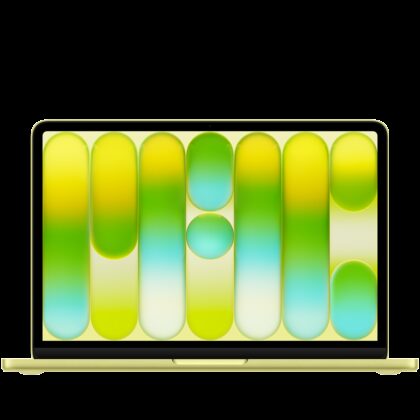 13-inch MacBook Neo: Apple A18 Pro chip with 6-core CPU and 5-core GPU, 8GB, 256GB SSD - Citrus,Model A3404