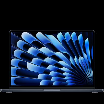 13-inch MacBook Air: Apple M5 chip with 10-core CPU and 10-core GPU, 16GB, 1TB SSD - Midnight,Model A3449