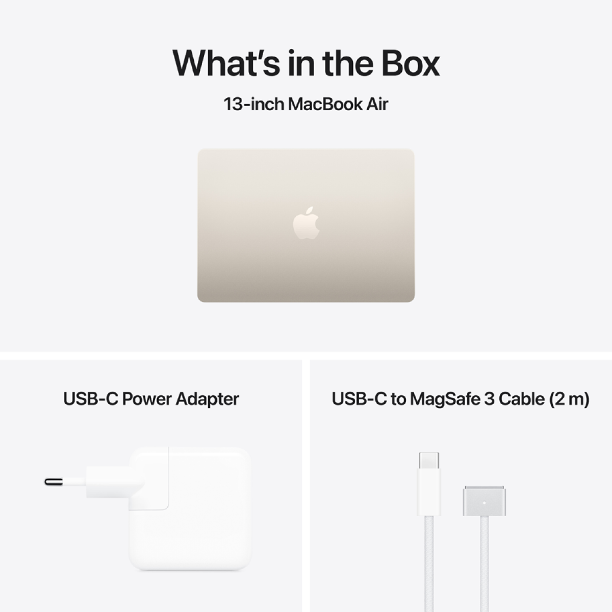 13-inch MacBook Air: Apple M5 chip with 10-core CPU and 10-core GPU, 24GB, 1TB SSD - Starlight,Model A3449 - Image 11