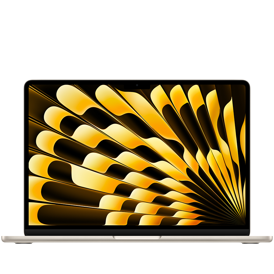 13-inch MacBook Air: Apple M5 chip with 10-core CPU and 10-core GPU, 24GB, 1TB SSD - Starlight,Model A3449