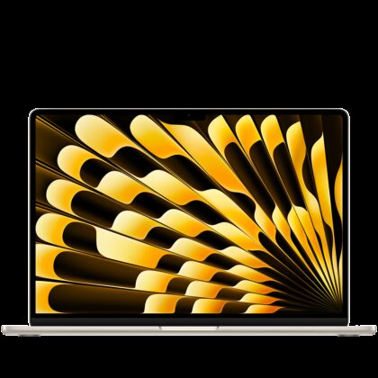 15-inch MacBook Air: Apple M5 chip with 10-core CPU and 10-core GPU, 16GB, 1TB SSD - Starlight,Model A3448
