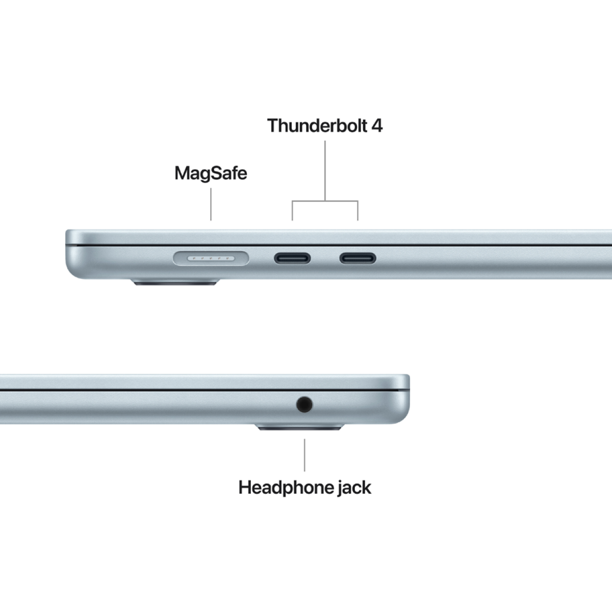 15-inch MacBook Air: Apple M5 chip with 10-core CPU and 10-core GPU, 24GB, 1TB SSD - Sky Blue,Model A3448 - Image 8