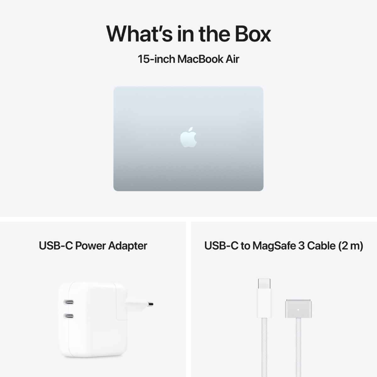 15-inch MacBook Air: Apple M5 chip with 10-core CPU and 10-core GPU, 24GB, 1TB SSD - Sky Blue,Model A3448 - Image 11
