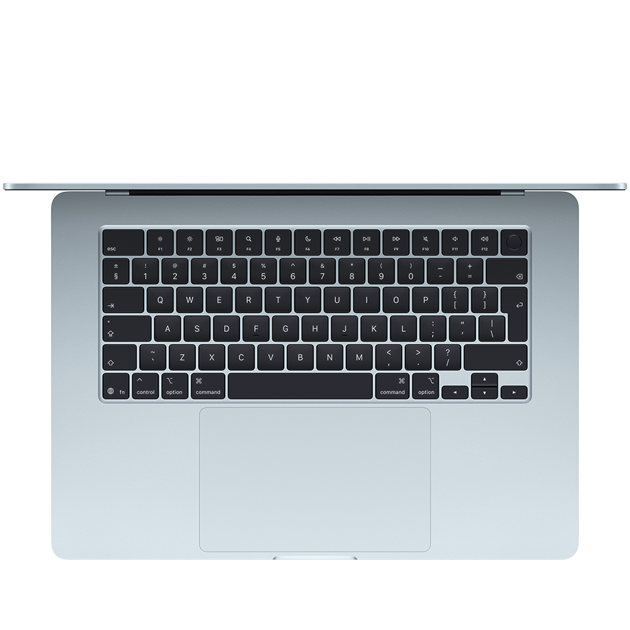 15-inch MacBook Air: Apple M5 chip with 10-core CPU and 10-core GPU, 24GB, 1TB SSD - Sky Blue,Model A3448 - Image 2