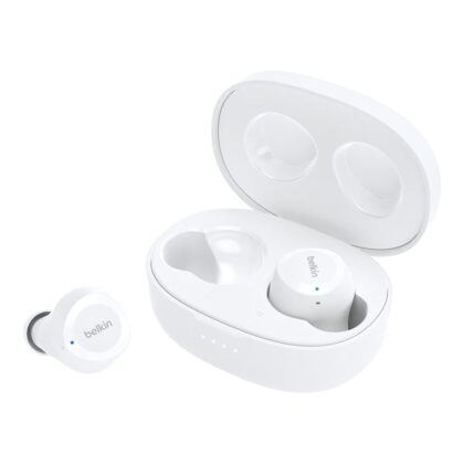Belkin SoundForm Bolt True Wireless Earbuds - White AUC009BTWH