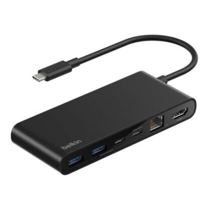 Belkin Connect 8-in-1 Type-C Ethernet Hub INC024HQBK