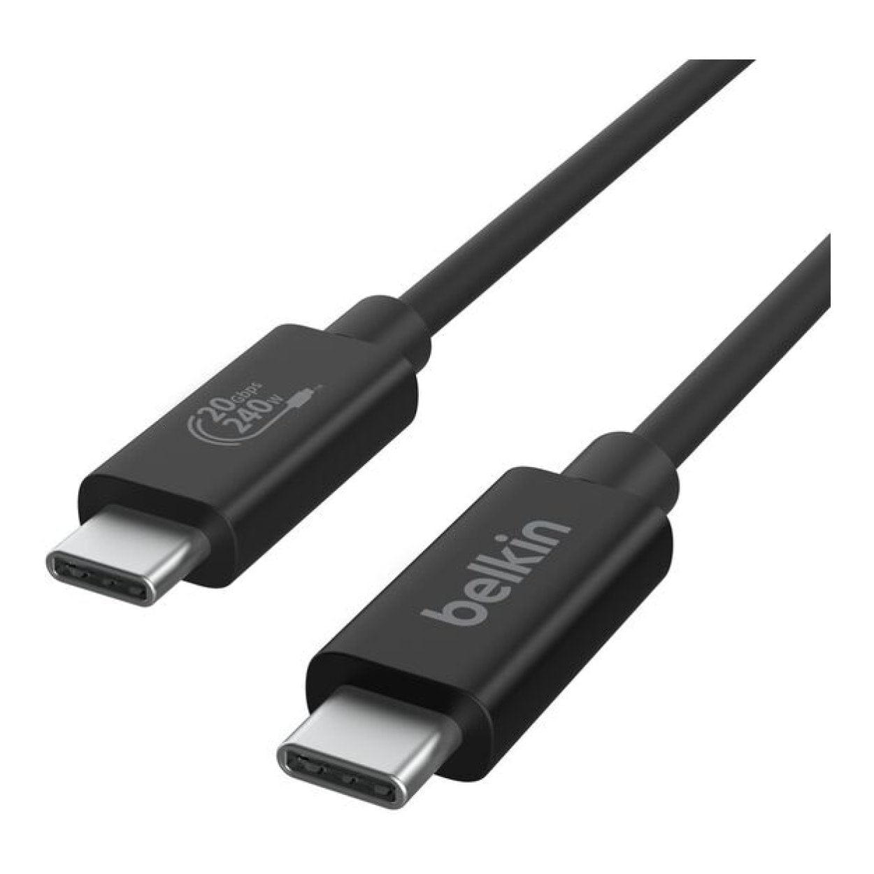 Belkin 2m USB4 204W 20Gbp/s Charging Cable Black INZ004bt2MBK - Image 5