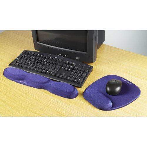 Kensington Foam Mousepad with Integral Wrist Rest Blue - Image 4