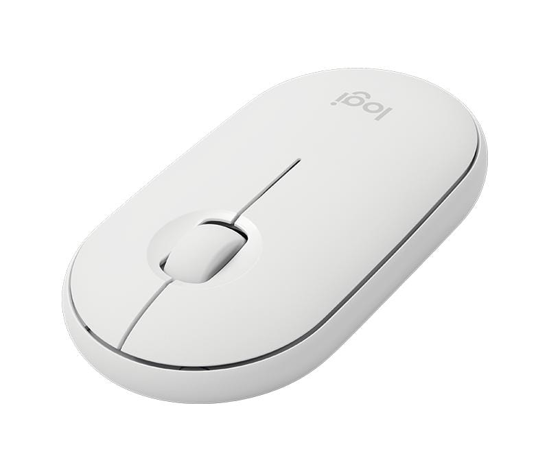 Logitech Pebble M350 Wireless Ambidextrous Mouse - Off-White 910-005716 - Image 4