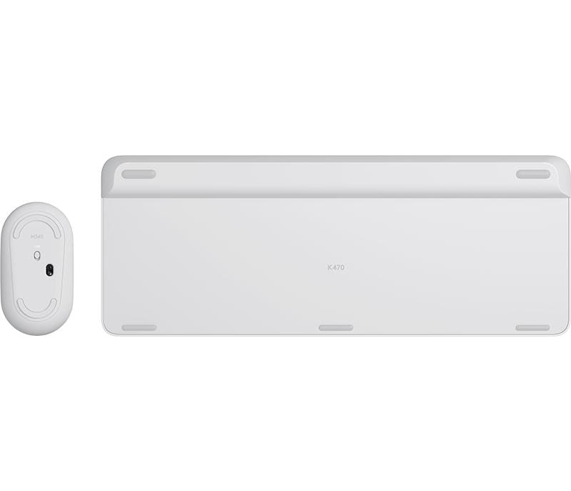 Logitech MK470 Slim Wireless Keyboard and Mouse Combo - White 920-009205 - Image 5
