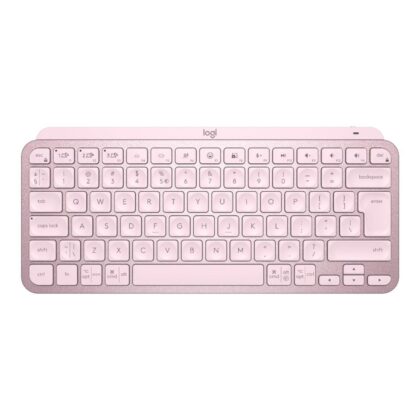 Logitech Mini Minimalist Wireless Illuminated Keyboard MX Keys - Rose 920-010500