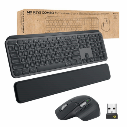 Logitech MX Keys Wireless Keyboard and Mouse Combo 920-010933