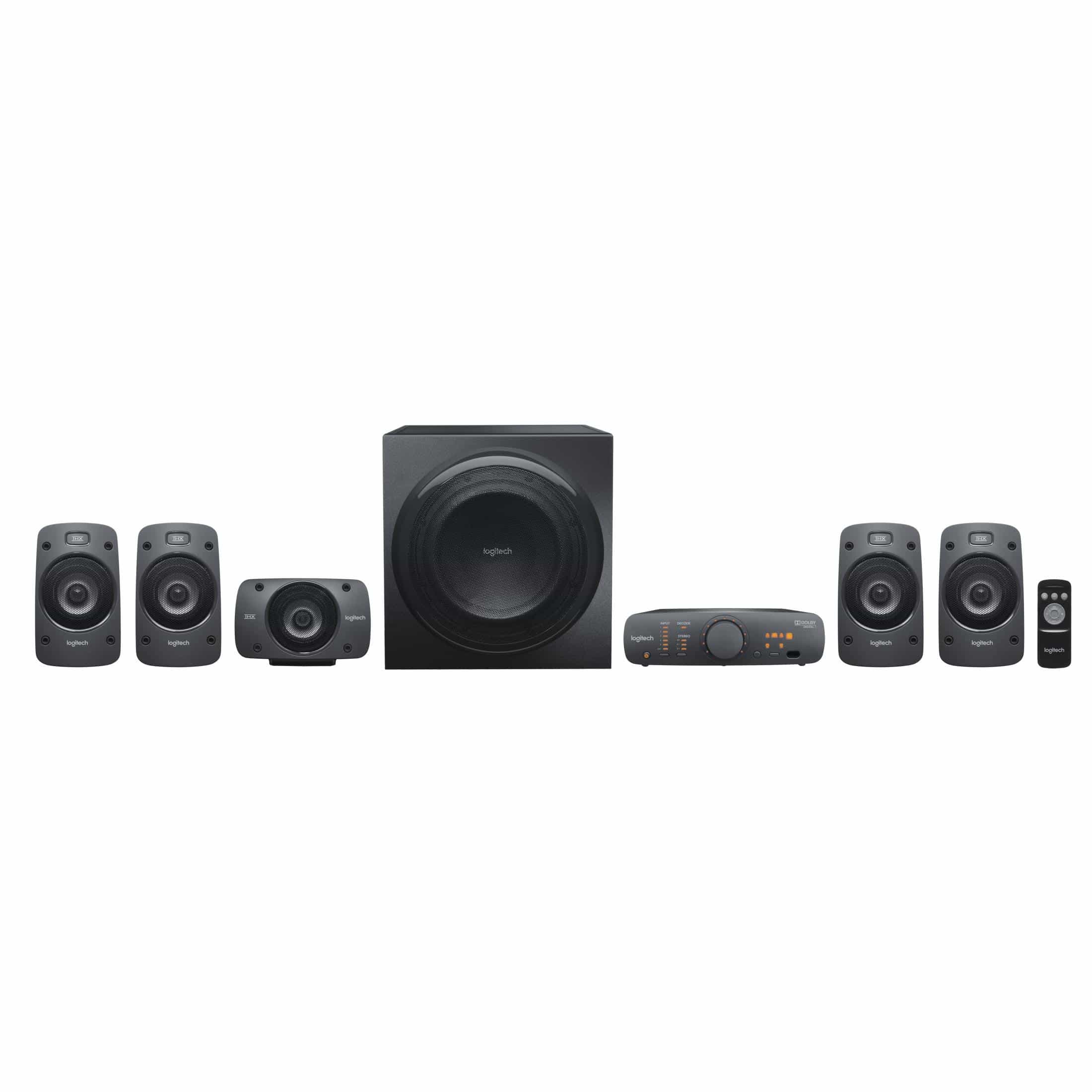 Logitech Z906 Surround Sound Speakers 5.1 THX 500w RMS 980-000468 - Image 2