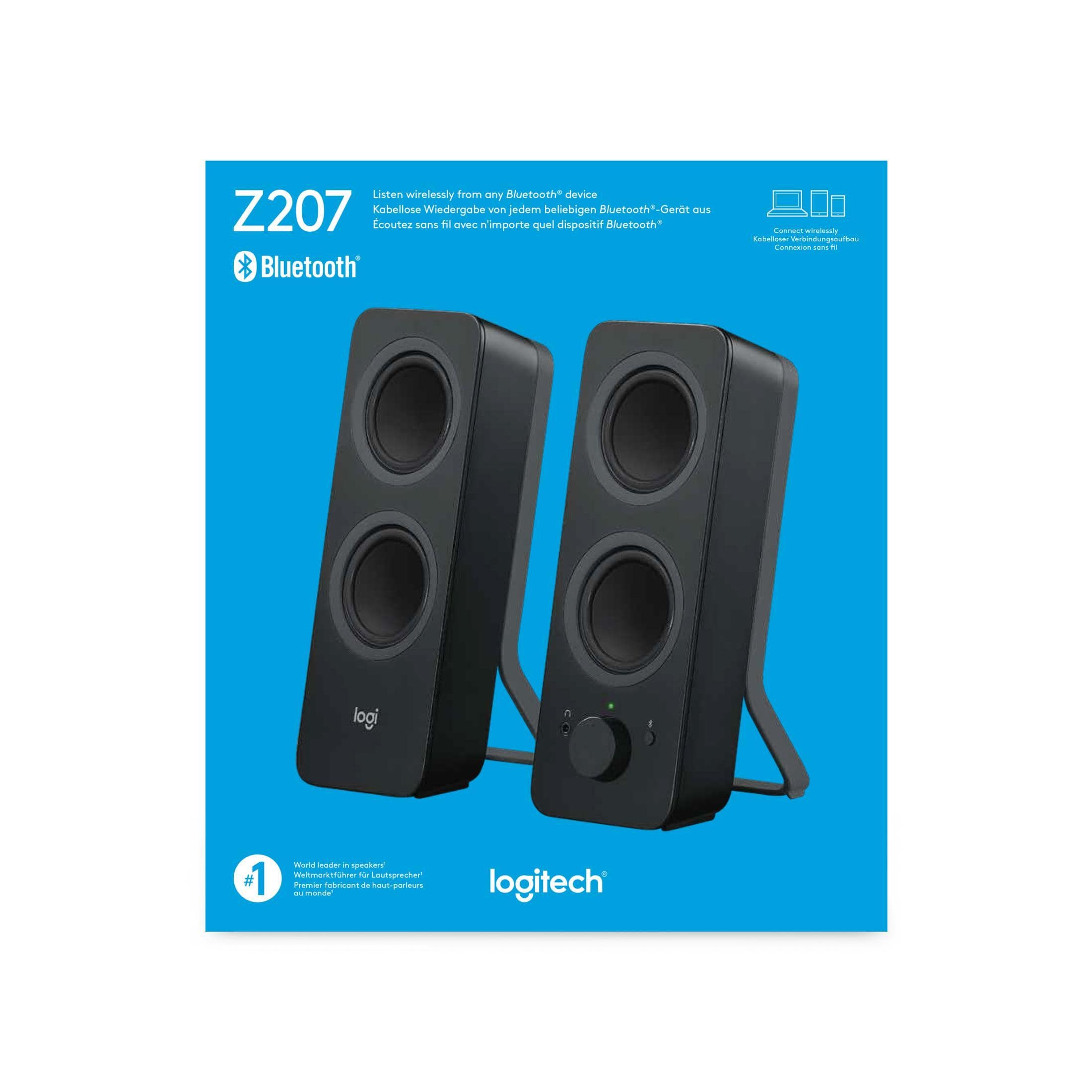 Logitech Z207 Speakers for PC Wireless 980-001295 - Image 4