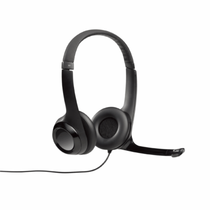 Logitech H390 USB-A Headset with Noise-Cancelling Mic Black 981-000406