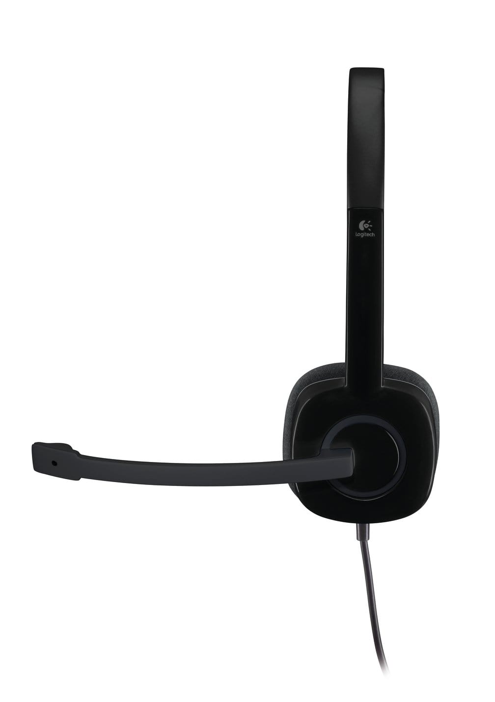 Logitech H151 Stereo Headset With Noise-Cancelling Mic Black 981-000589 - Image 2