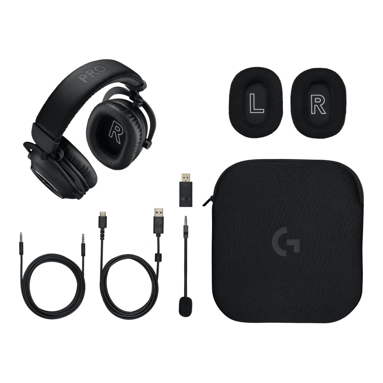 Logitech PRO X 2 Lightspeed Wireless 7.1 Bluetooth Gaming Headset Black 981-001263 - Image 2
