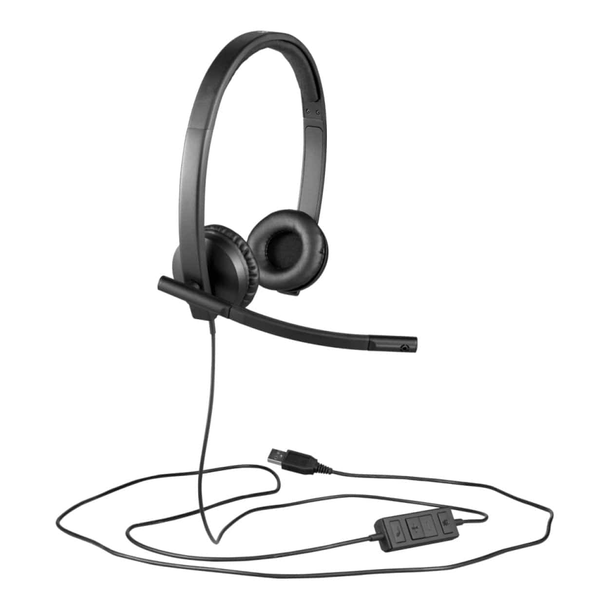 Logitech H570e Teams Wired Headset Black 981-001431 - Image 5