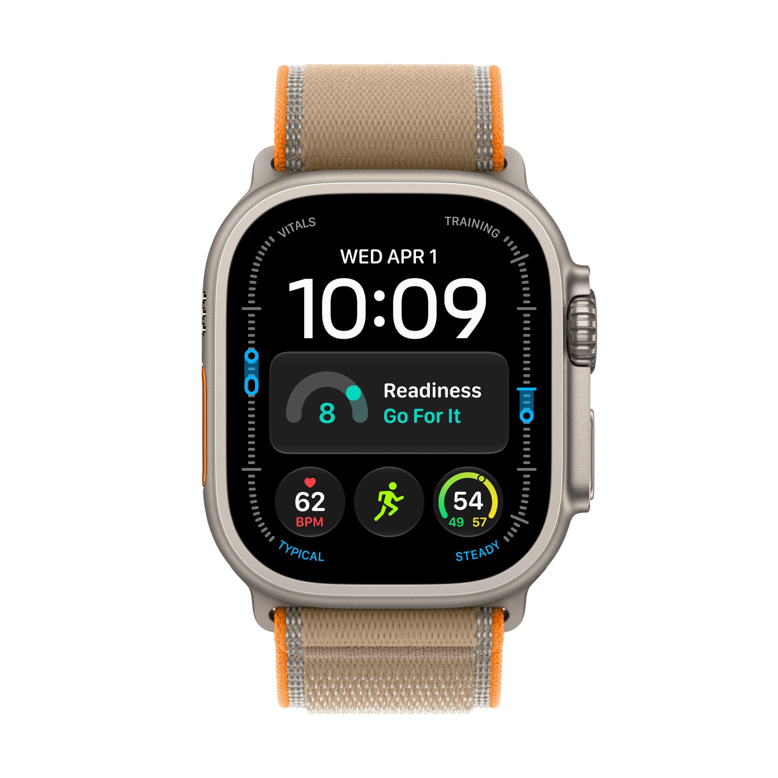 Apple Watch Ultra 4 GPS + Cellular 49mm Natural Titanium Case with Sand Trail Loop - M/L - Image 2