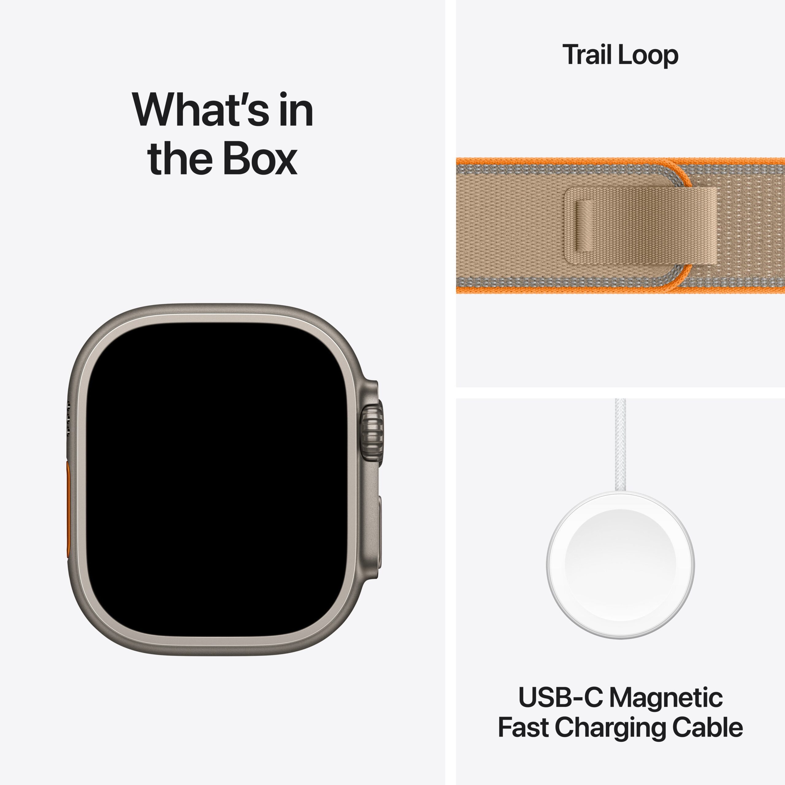 Apple Watch Ultra 4 GPS + Cellular 49mm Natural Titanium Case with Sand Trail Loop - M/L - Image 8