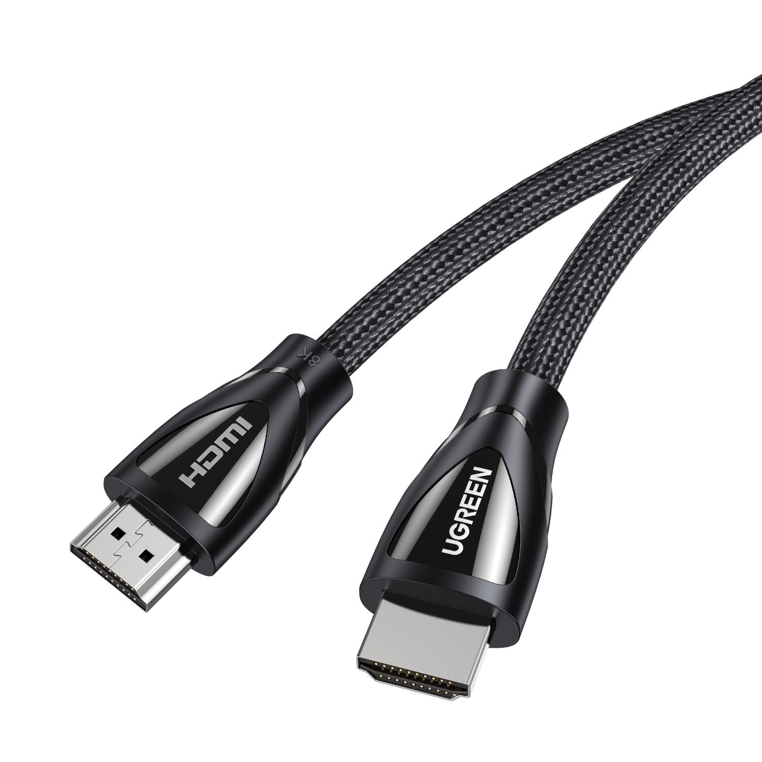 UGreen HDMI 2.1 Male to Male Cable 5M (8K@60Hz | 4K@120Hz) – Black - Image 2