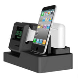 Tuff-Luv Apple Watch AirPods iPhone 3 in 1 Classic Charging Station Black A1_166 - Image 5