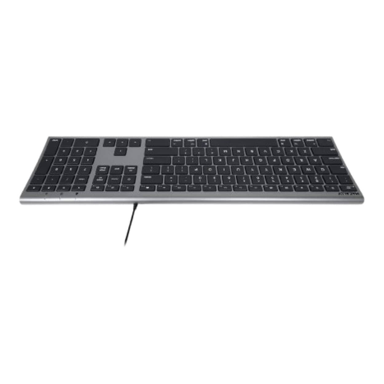 Macally ACEKEYSG Everyday Wired Keyboard Space Grey - Image 3