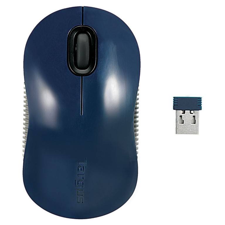 Targus Ambidextrous RF Wireless Mouse Blue AMW50EU - Image 2