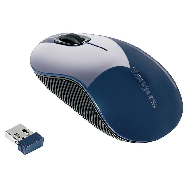 Targus Ambidextrous RF Wireless Mouse Blue AMW50EU - Image 3