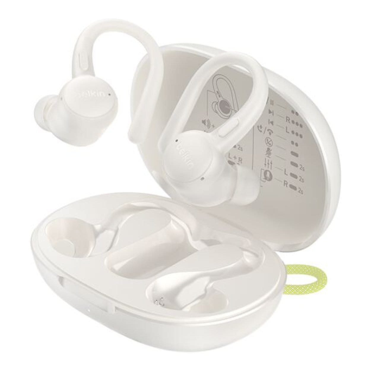 Belkin SoundForm ActiveFit True Wireless Earbuds Sand AUC016HQCR - Image 5