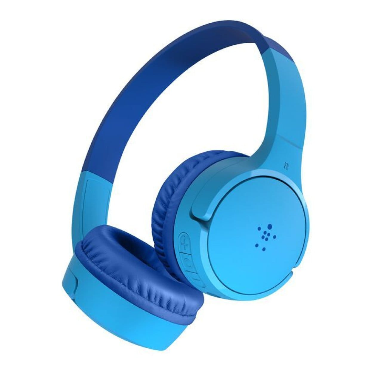 Belkin Soundform Mini Kids Wireless Headphones Blue with Case AUD001HQBLV3CS - Image 2