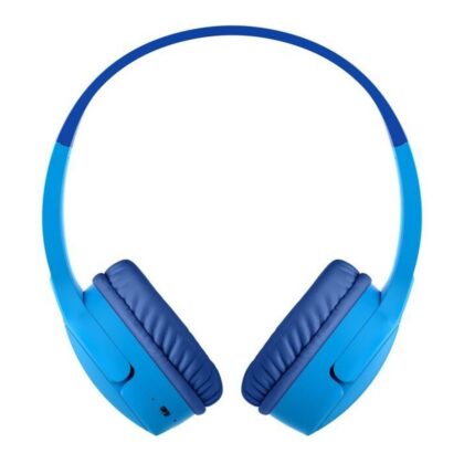 Belkin Soundform Mini Kids Wireless Headphones Blue with Case AUD001HQBLV3CS