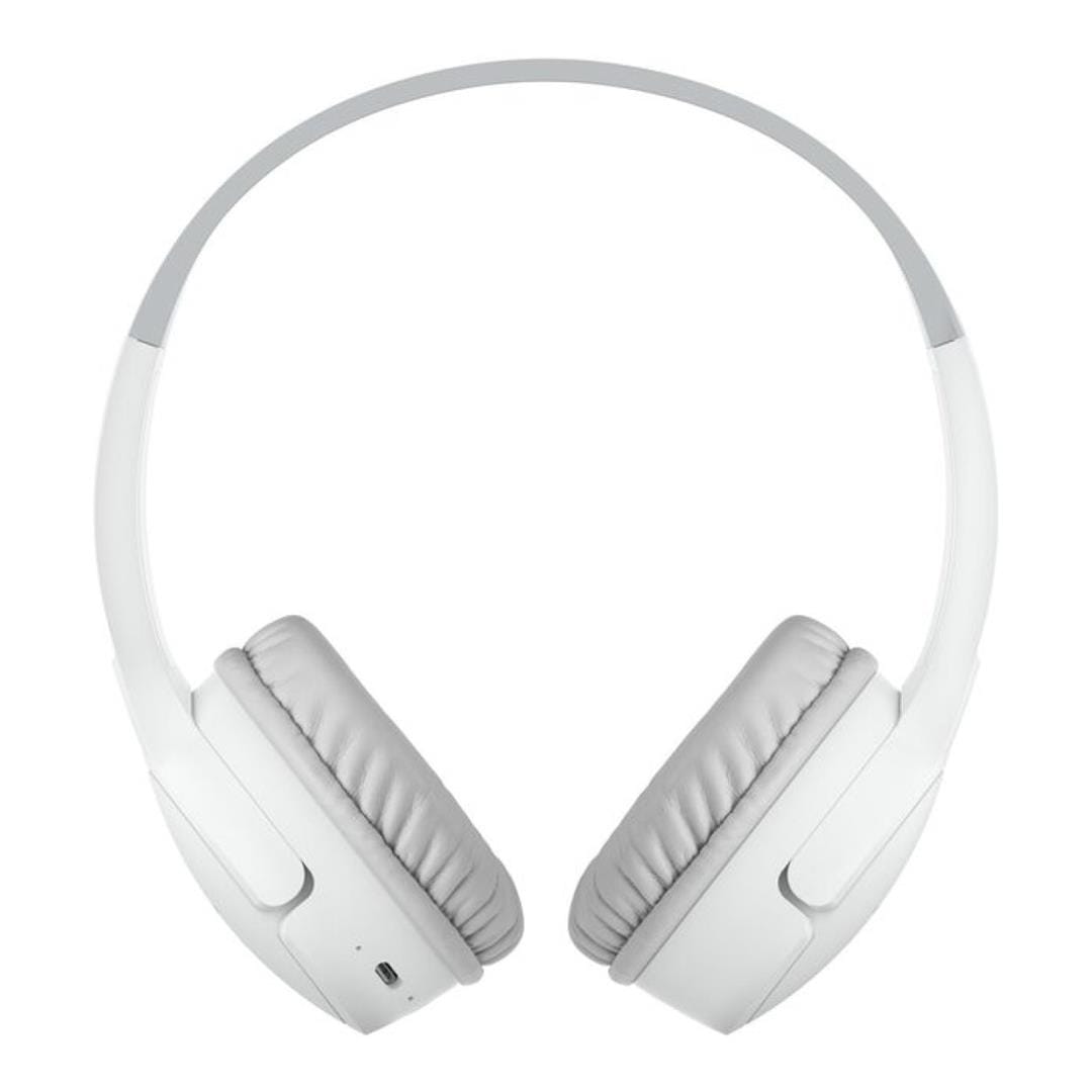 Belkin SoundForm Mini Wireless On-Ear Headphones for Kids White AUD002BTWTV3