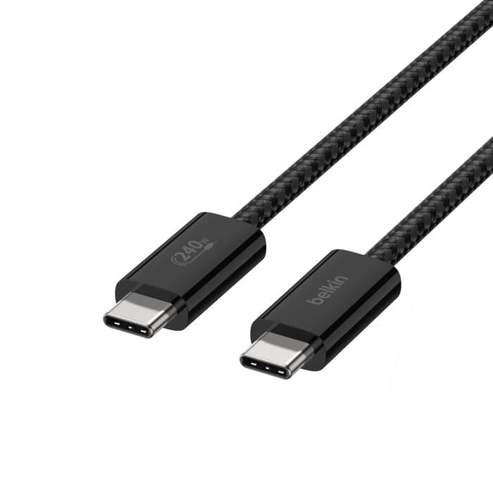 Belkin 240W BoostCharge USB-C to USB-C Cable 2-pack Black BBD009HQ05BK2PK - Image 4