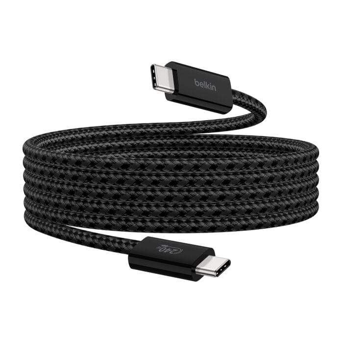 Belkin 240W BoostCharge USB-C to USB-C Cable 2-pack Black BBD009HQ05BK2PK - Image 3