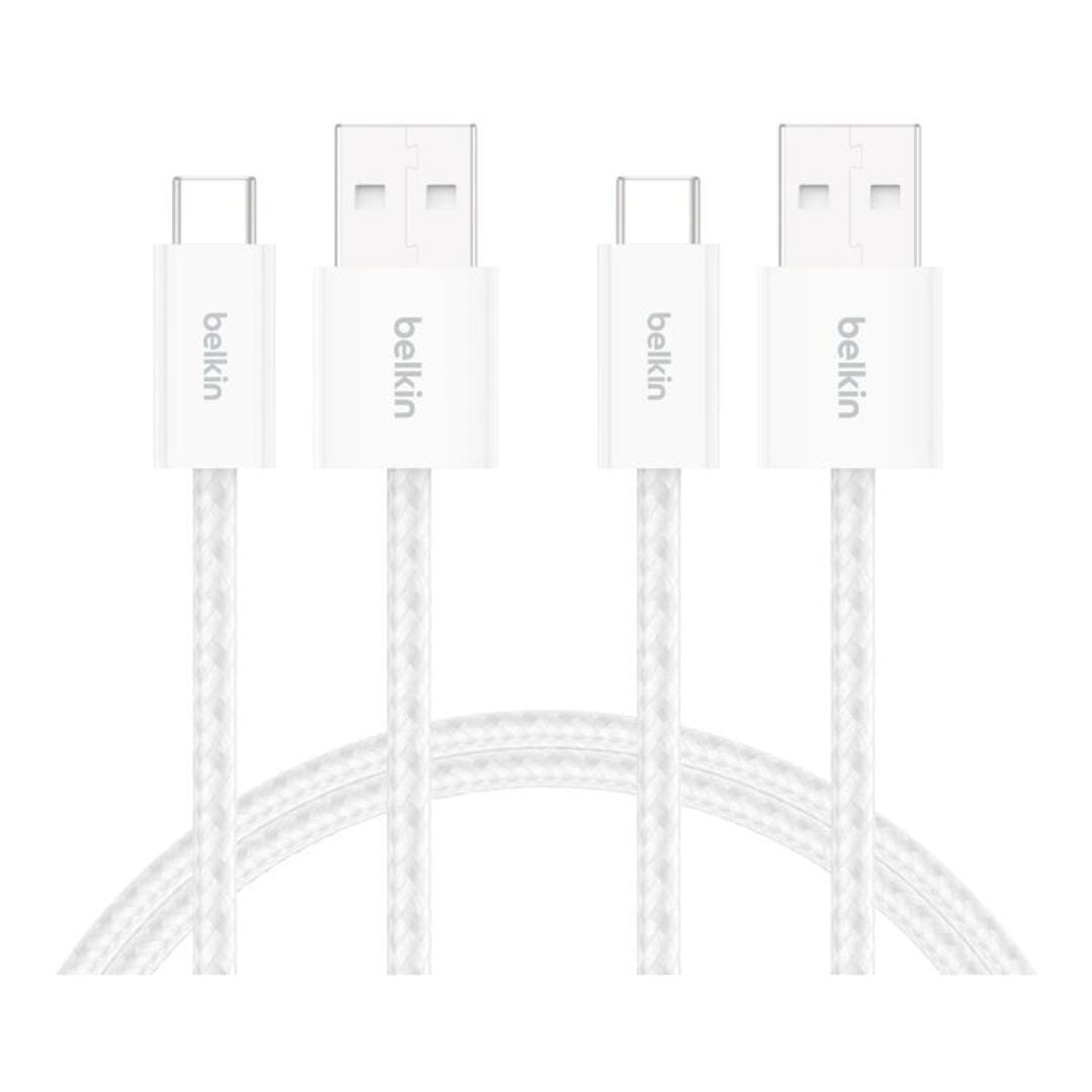 Belkin BoostCharge Type-C to Type-A USB Cable 1.5m White BBD010HQ05WH2PK