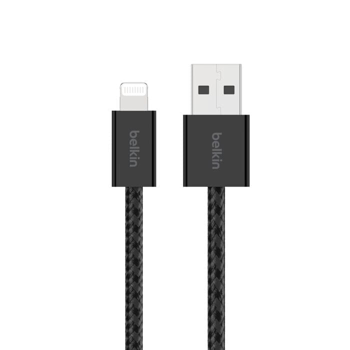 Belkin 2m BoostCharge USB-A Cable with Lightning Connector 2-pack Black BBD012HQ05BK2PK - Image 7