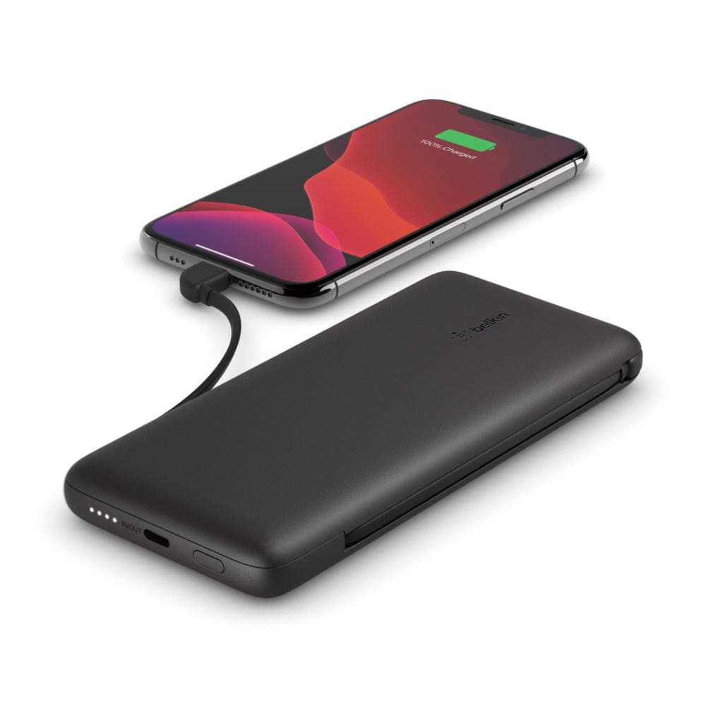Belkin BoostCharge Plus 10000 mAh USB-C Power Bank Black BPB006btBLK - Image 3