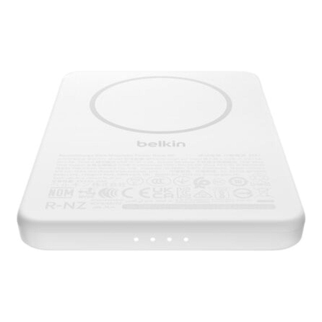 Belkin BoostCharge 5000mAh Slim Magnetic Powerbank White BPD010HQWH - Image 4