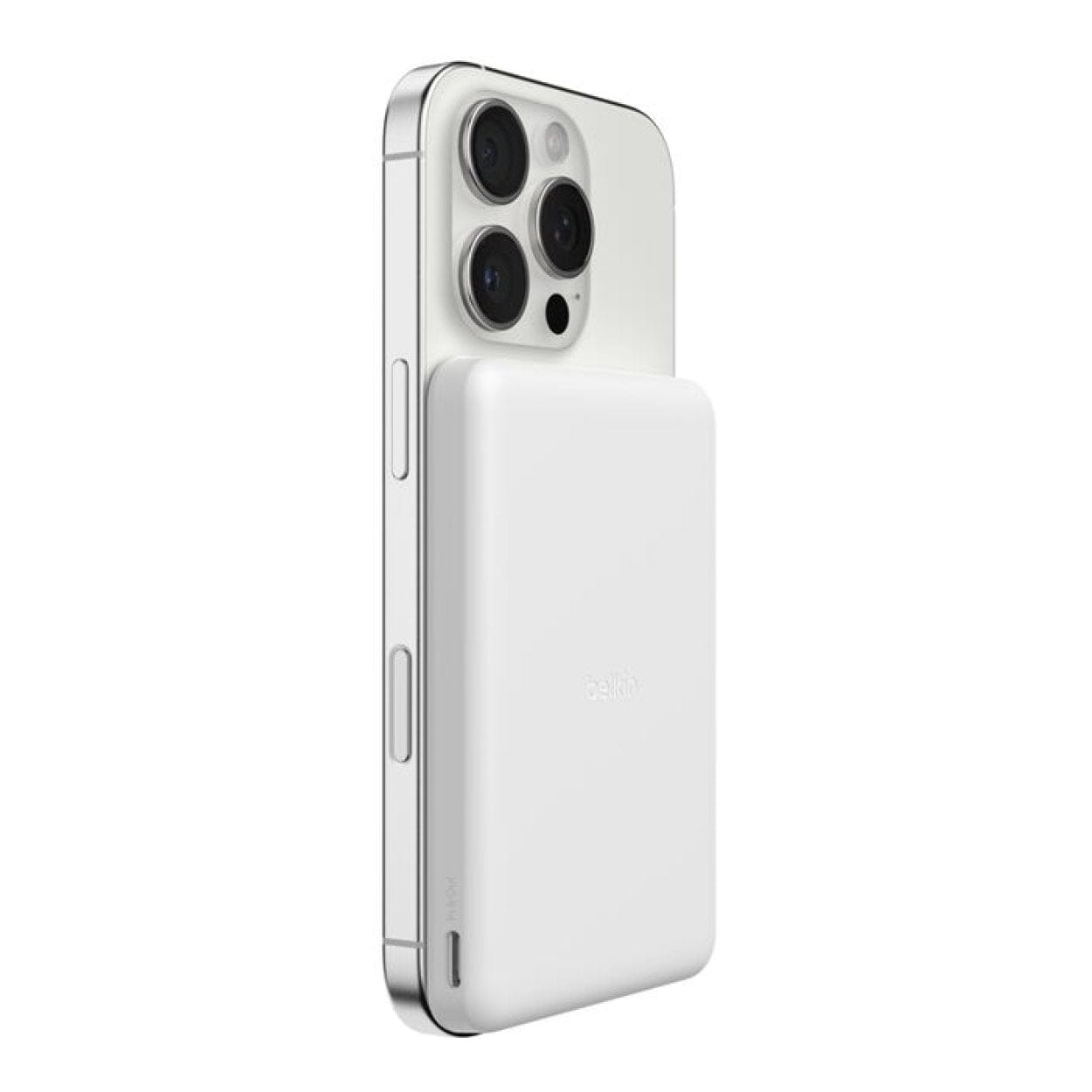 Belkin BoostCharge 5000mAh Slim Magnetic Powerbank White BPD010HQWH - Image 2