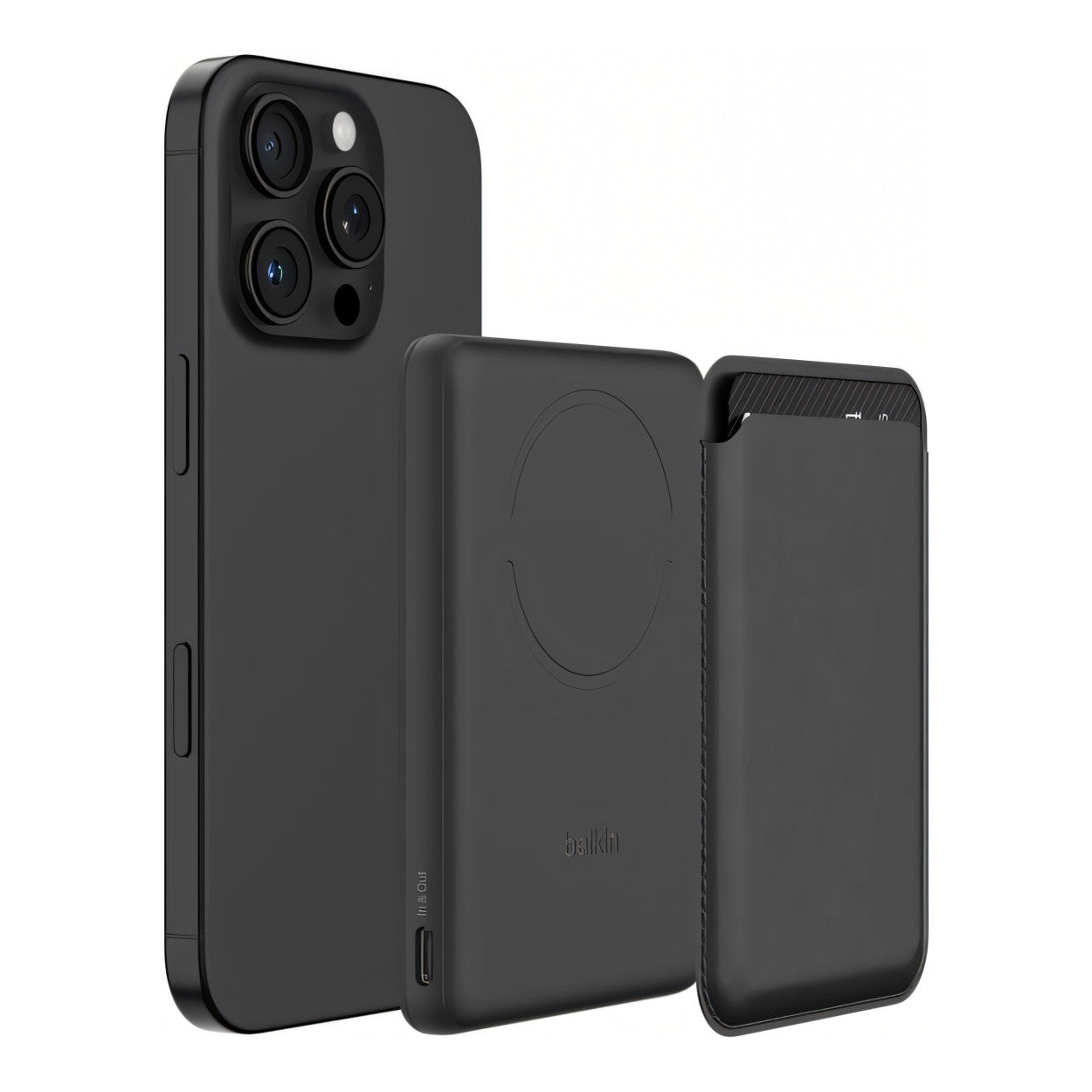 Belkin BoostCharge 5000mAh Slim Magnetic Power Bank - Black BPD020HQBK - Image 6