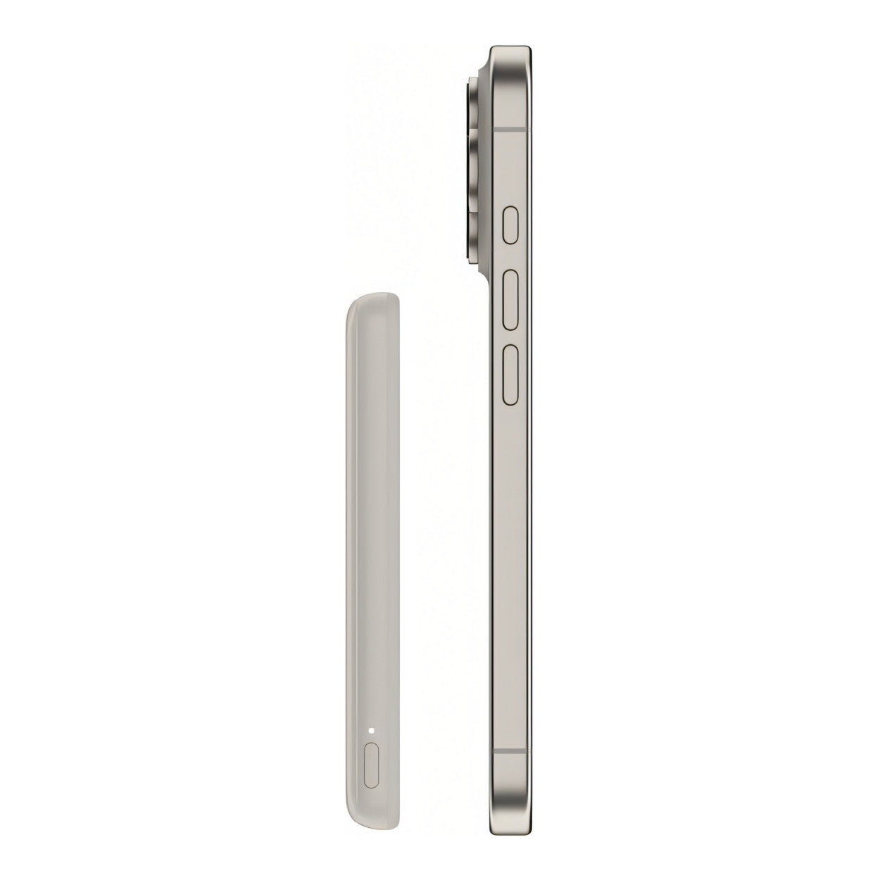 Belkin BoostCharge 5000mAh Slim Magnetic Power Bank - Sand BPD020HQSA - Image 5