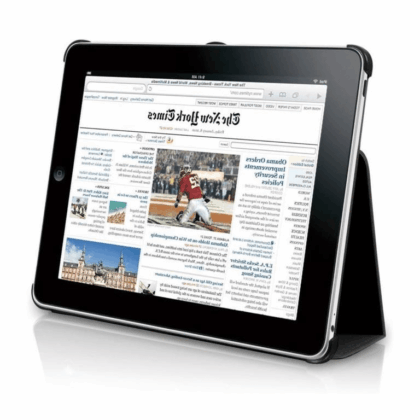 Macally Protective Case and Stand for Apple iPad 11 BSTANDP6SA5-B