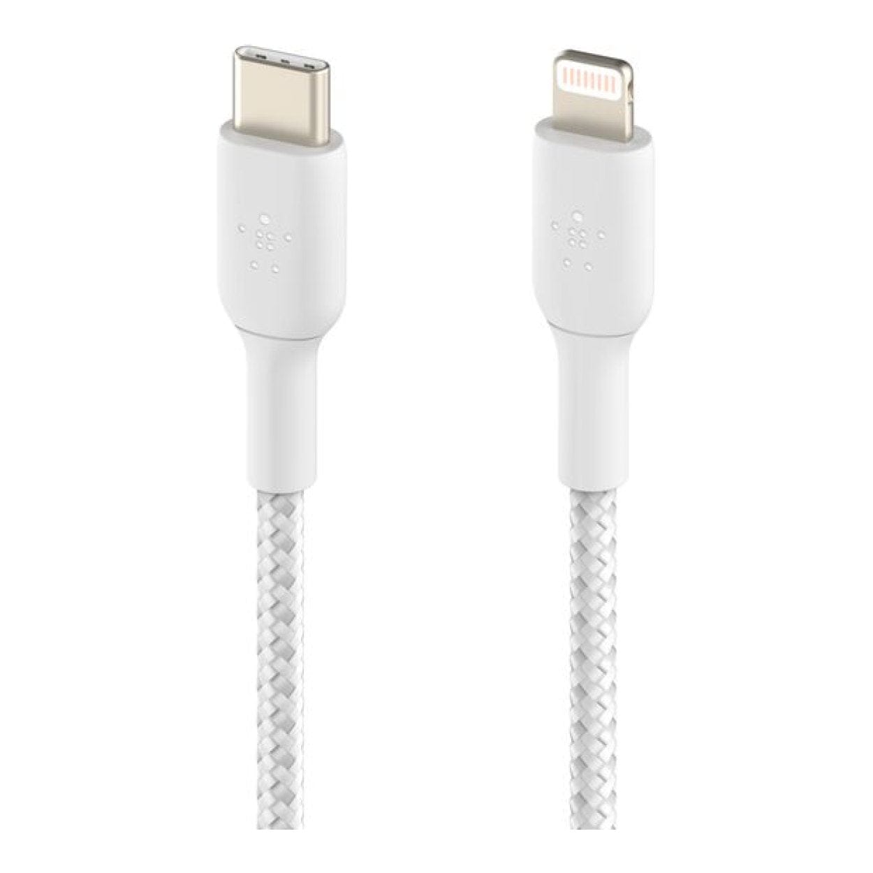 Belkin 2m BoostCharge 30W Braided USB-C to Lightning Cable White CAA004BT2MWH - Image 5