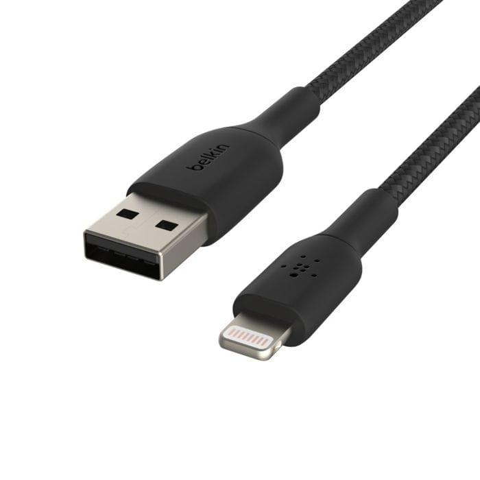 Belkin BoostCharge Pro Flex 3m USB-A Cable with Lightning Connector Black CAA010BT3MBK - Image 5