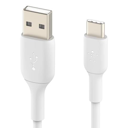 Belkin 1m BoostCharge USB-C to USB-A Cable White CAB001BT1MWH2PK - Image 6