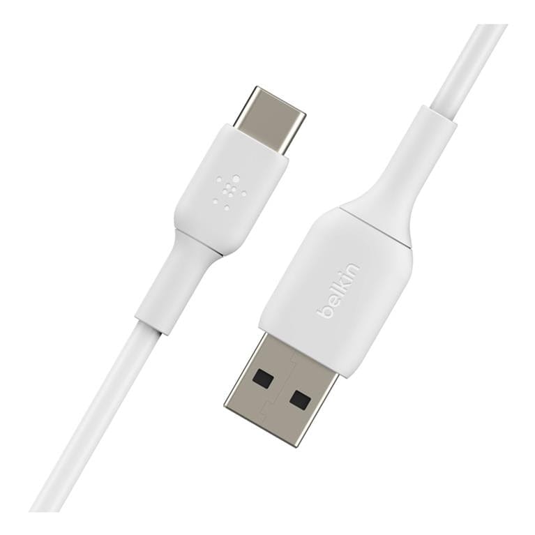 Belkin 1m BoostCharge USB-C to USB-A Cable White CAB001BT1MWH2PK - Image 4